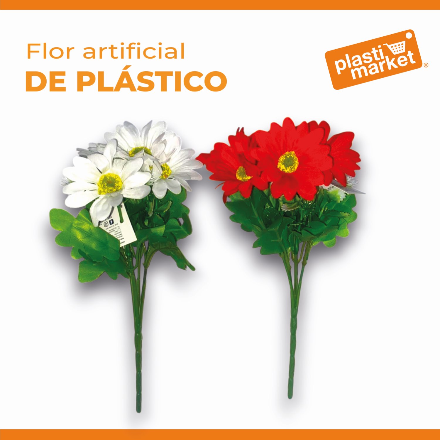 CZ-3056A FLOR ARTIFICIAL DE PLASTICO "OFERTA"