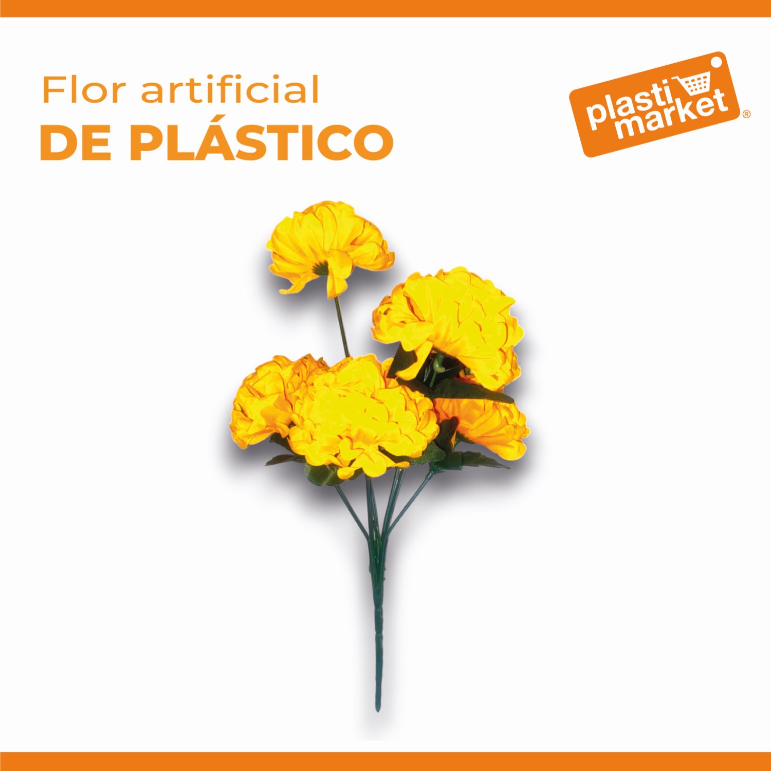 CZ-3301 FLOR ARTIFICIAL DE PLASTICO