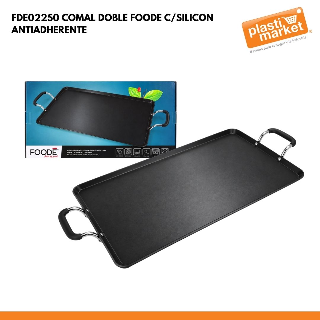 FDE-02250 COMAL DOBLE FOODE ANTIADHERENTE C/SILICON