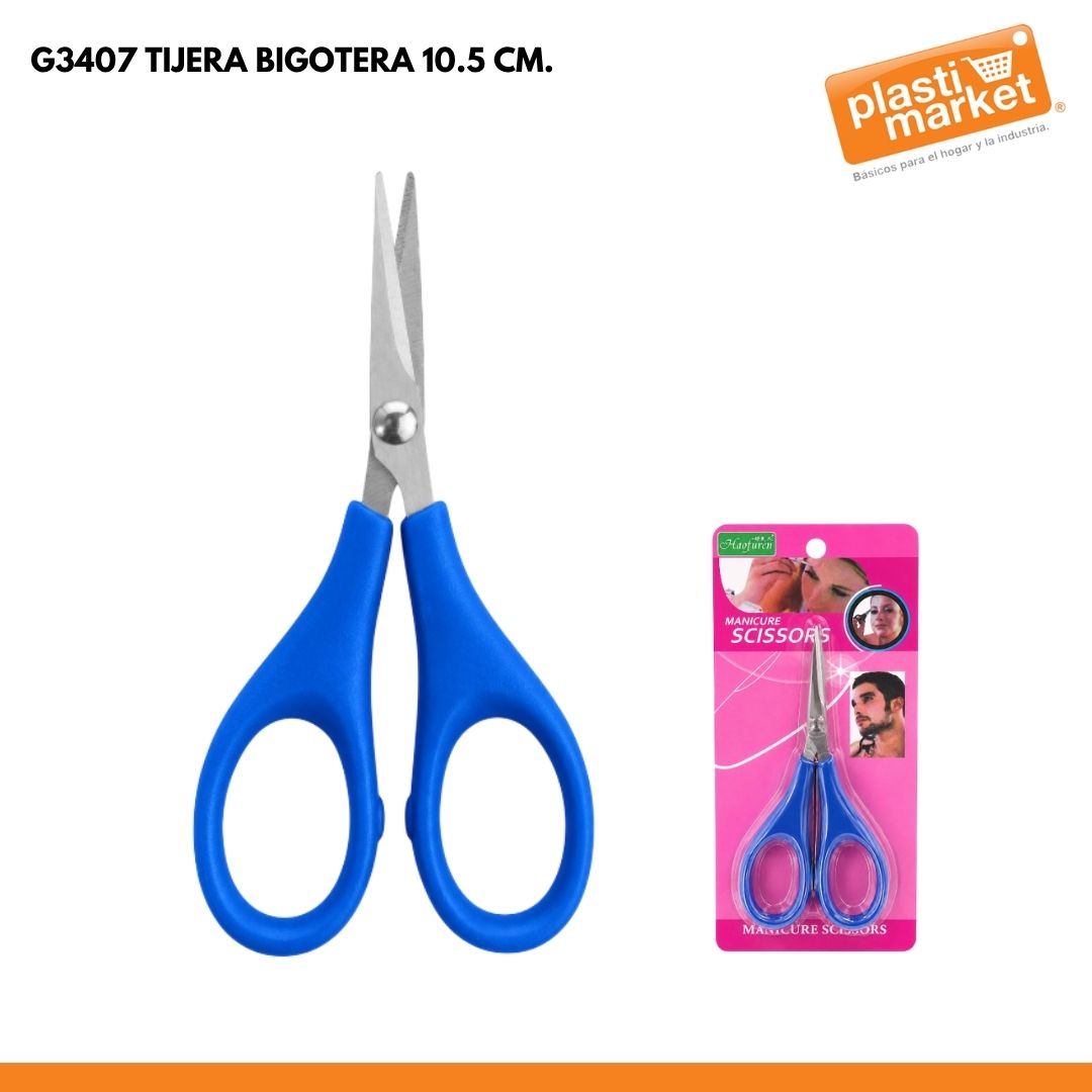 AD-119 TIJERA BIGOTERA 10.5 CM. (G3407)