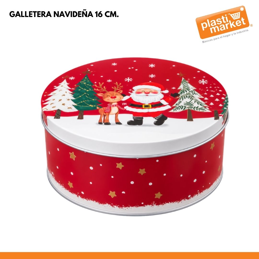 GALLETERA NAVIDEÑA 16 CM.