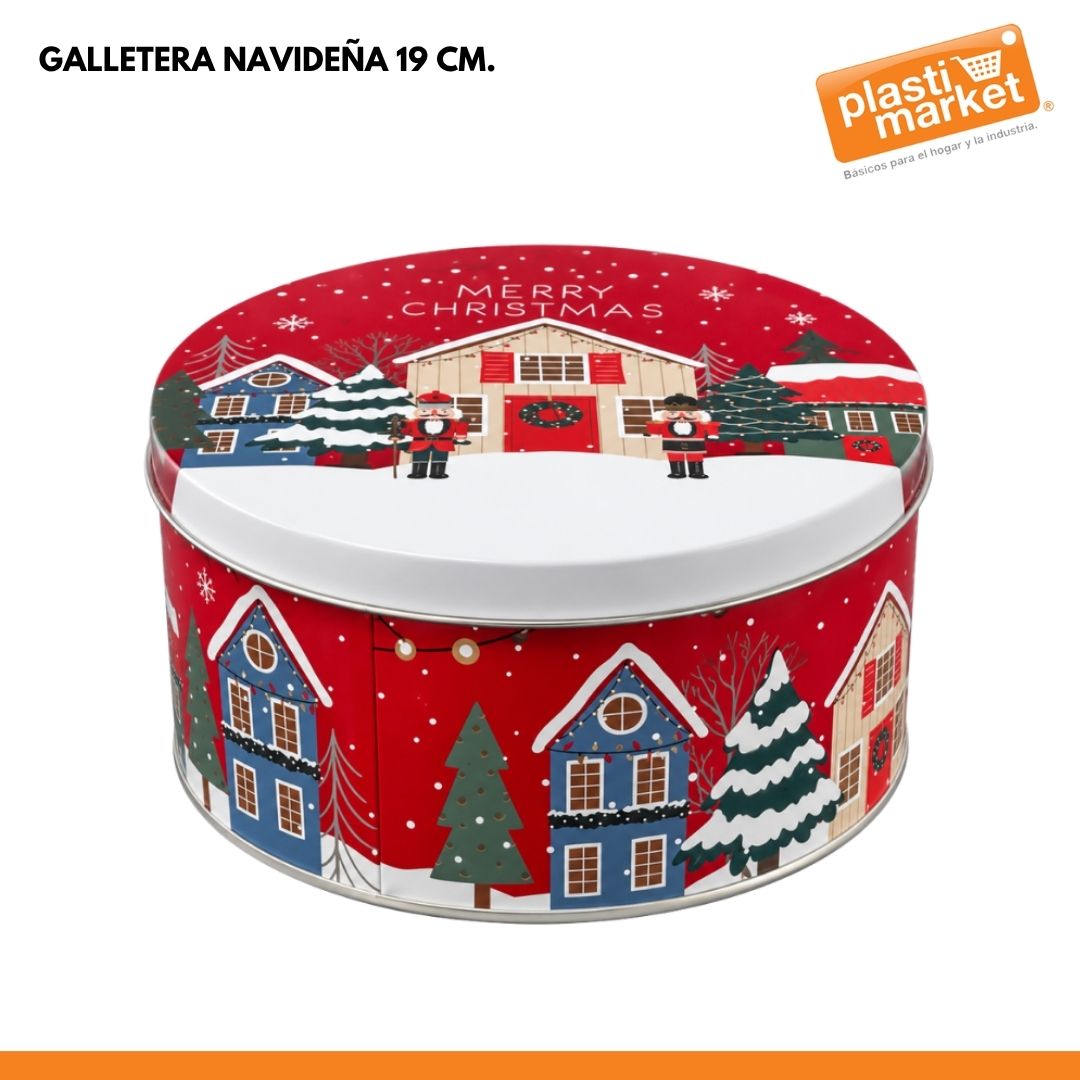 GALLETERA NAVIDEÑA 19 CM.