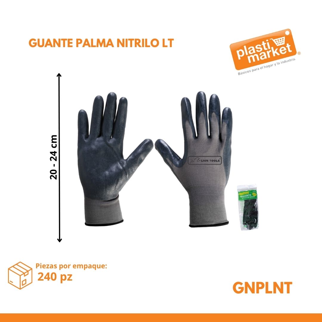 0858/0859/0860 GUANTE PALMA NITRILO LT