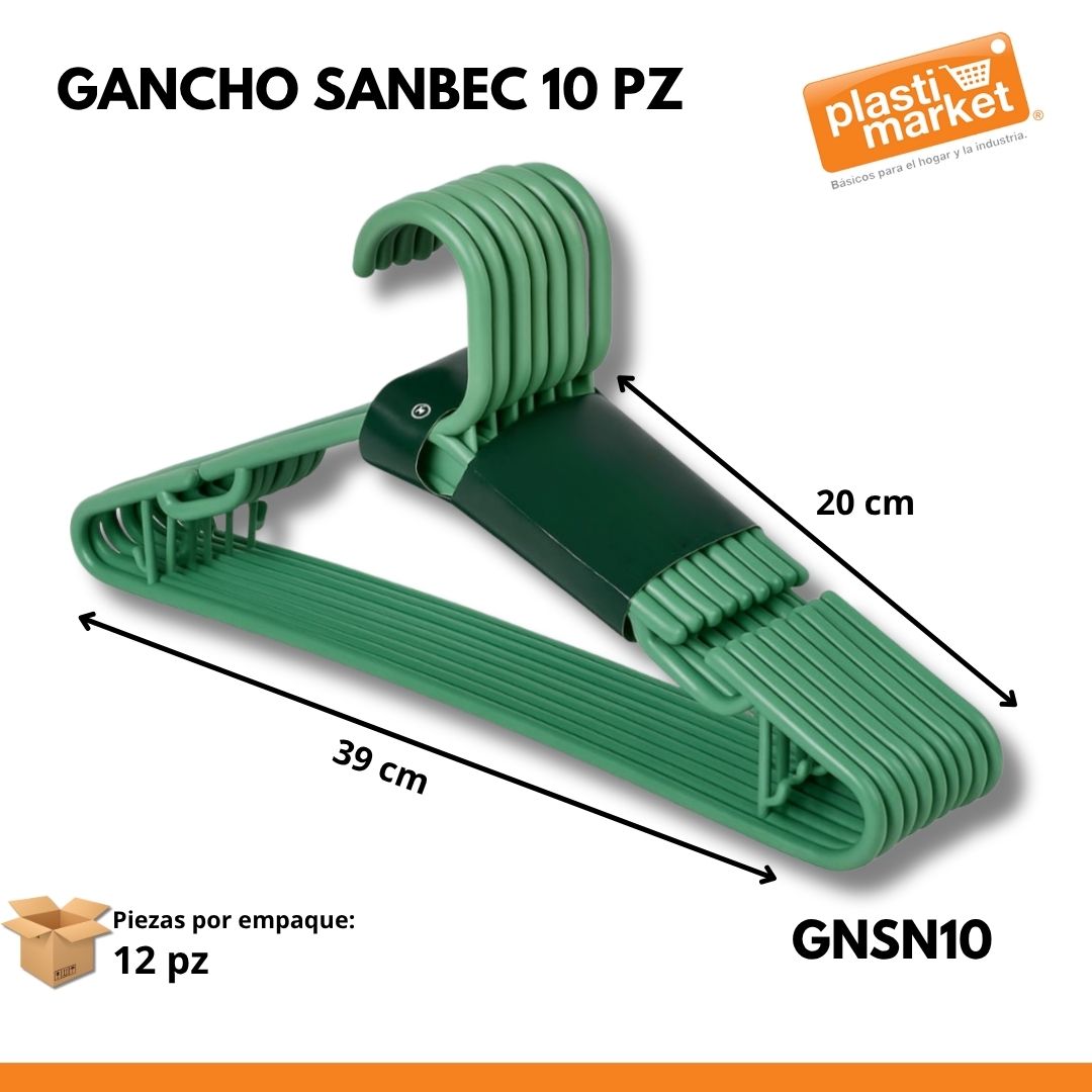 GANCHO SANBEC 10 PZ.