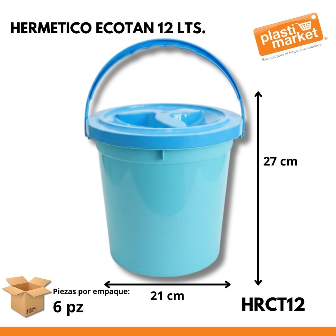 HERMETICO ECOTAN 12 LTS.