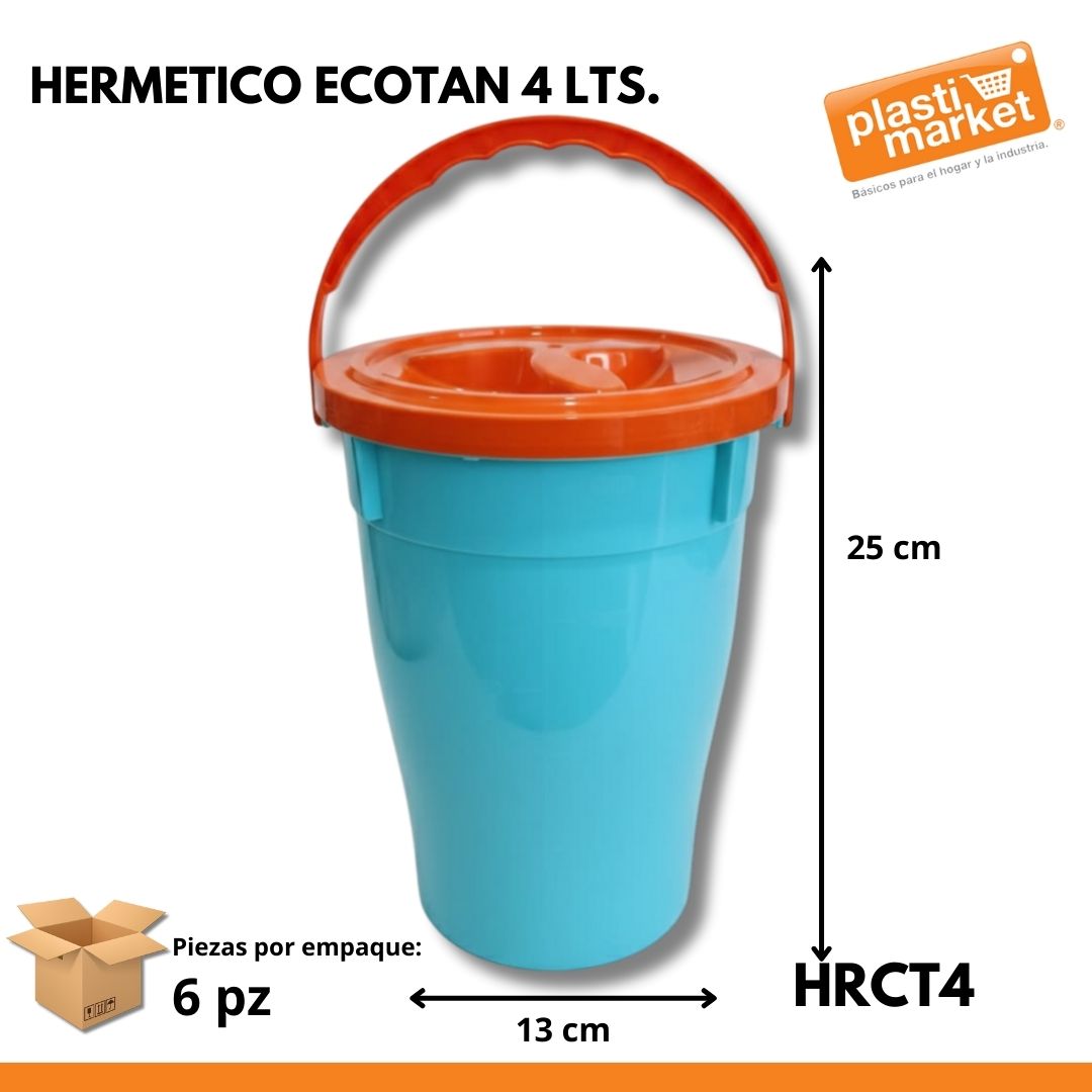 HERMETICO ECOTAN 4 LTS.