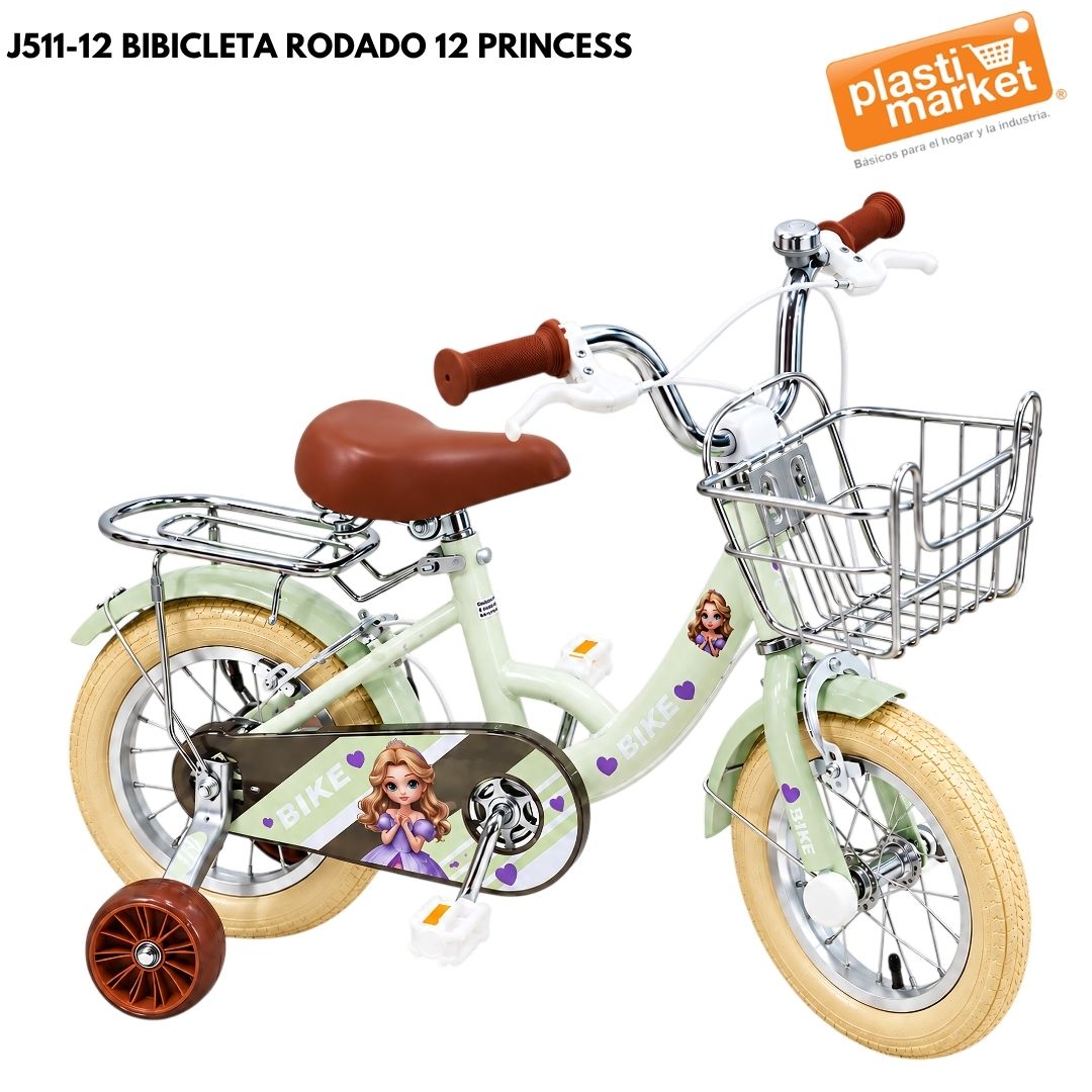 J511-12 BIBICLETA RODADO 12 PRINCESS