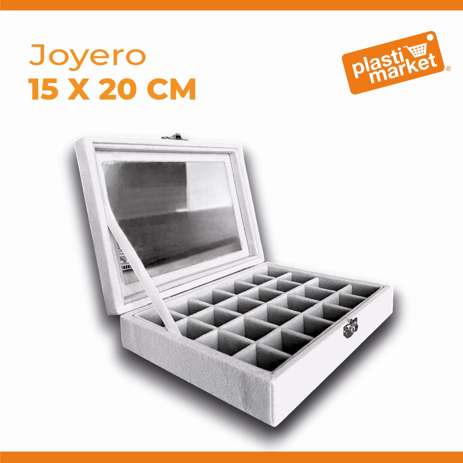 JQC9302-1 JOYERO 15X20 CM.  "OFERTA"
