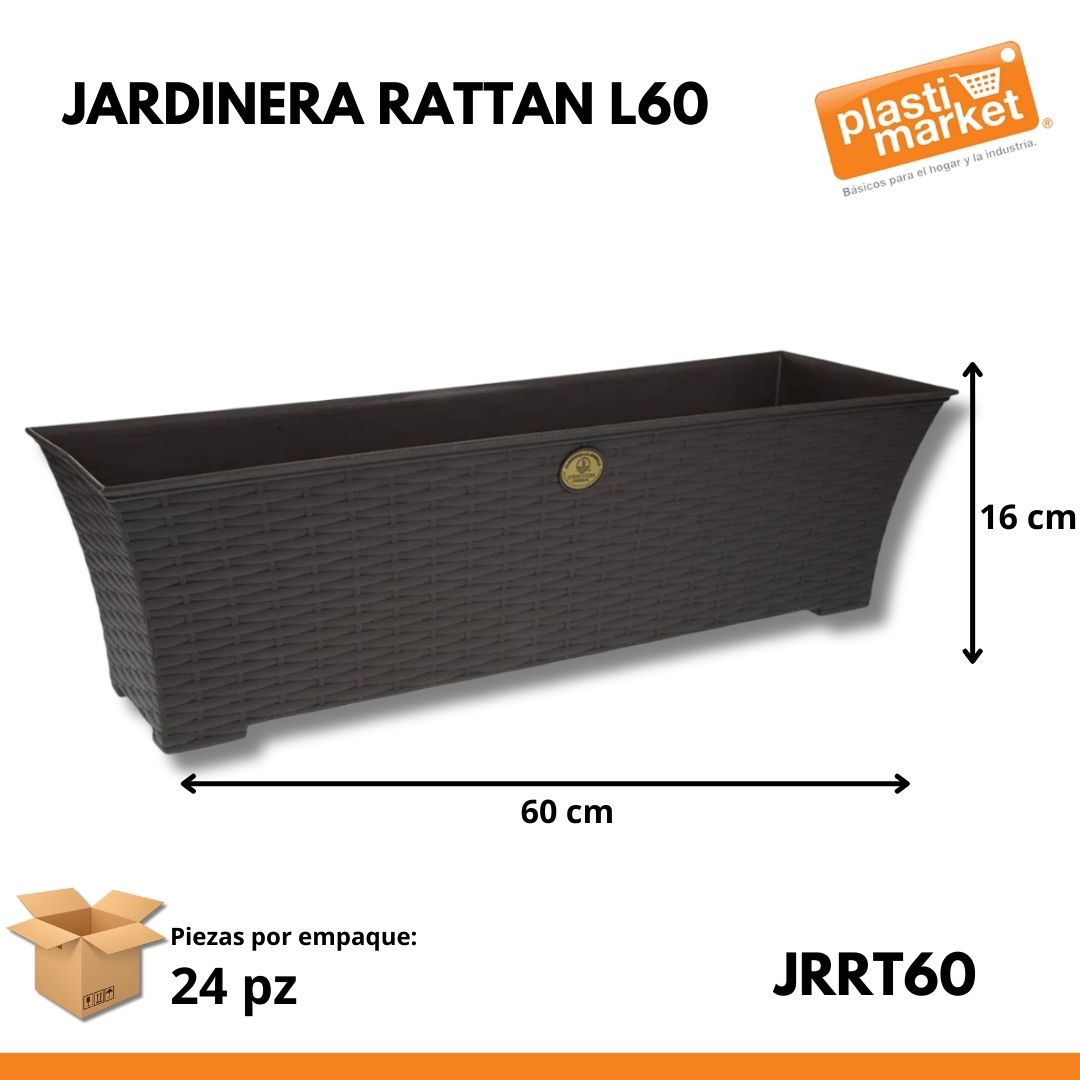 JARDINERA RATTAN L60