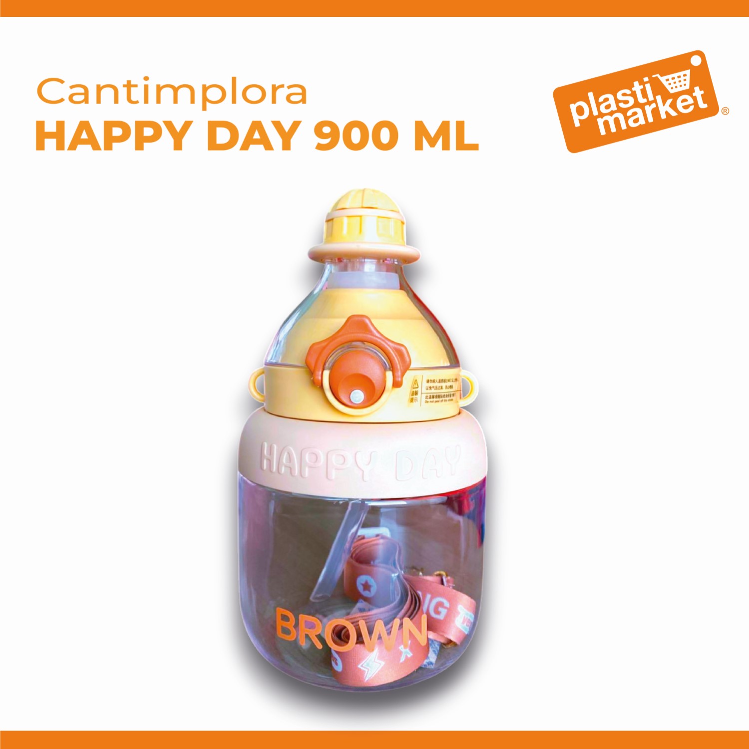 KP8012 CANTIMPLORA HAPPY DAY 900 ML.
