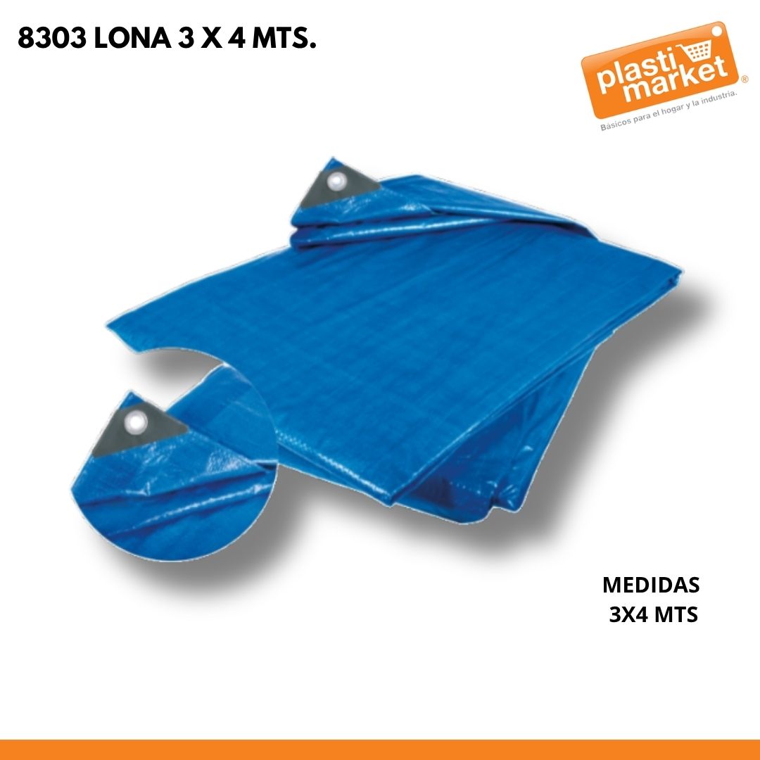 8303 LONA 3 X 4 MTS.