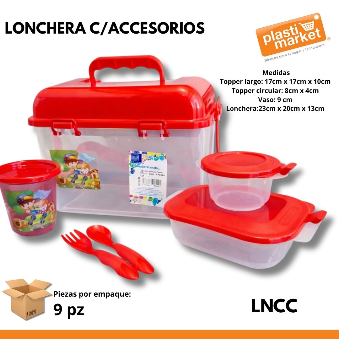 LONCHERA C/ACCESORIOS