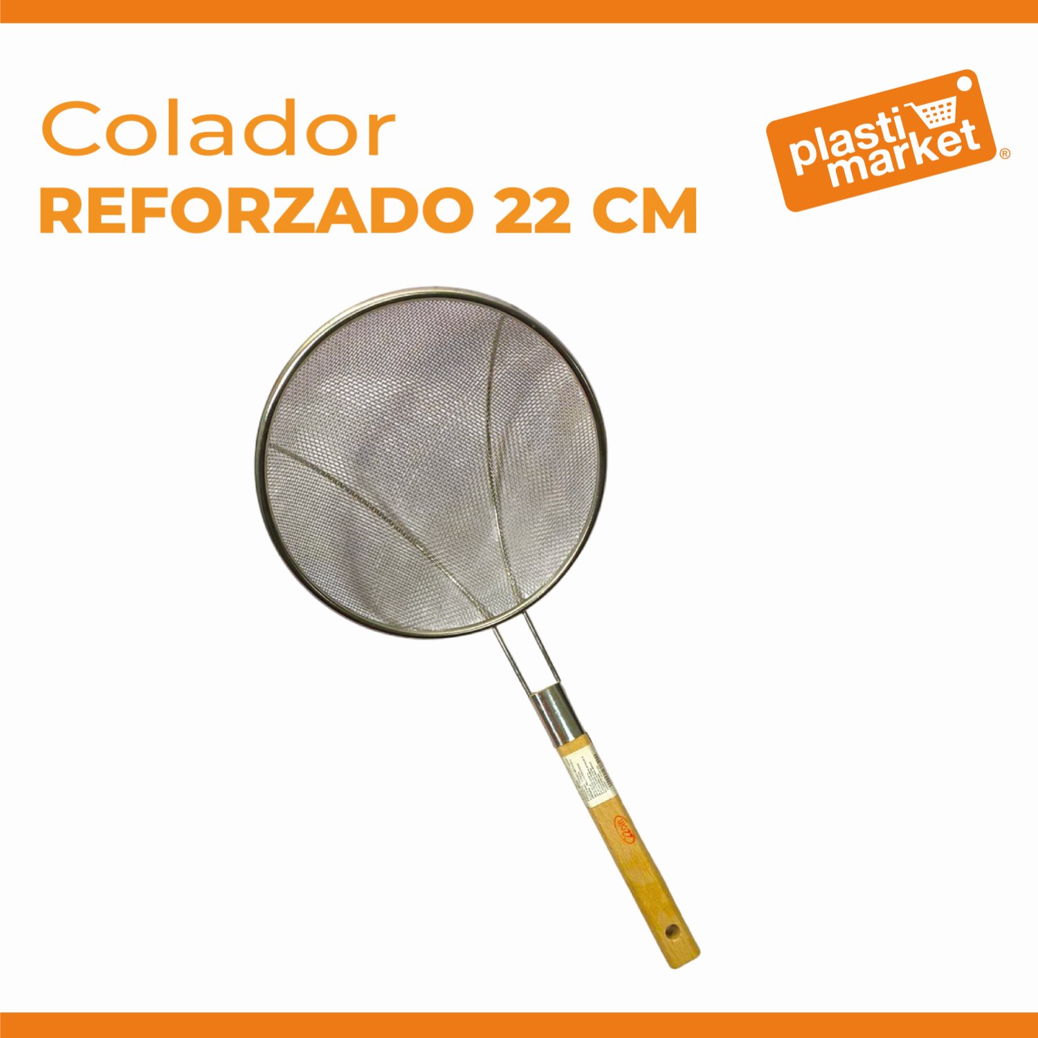 M4991 COLADOR REFORZADO 22 CM.