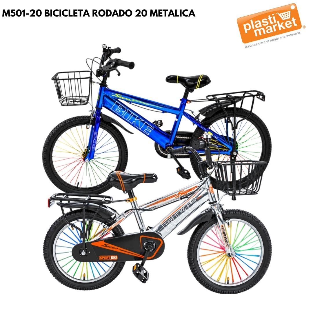 M501-20 BICICLETA RODADO 20 METALICA