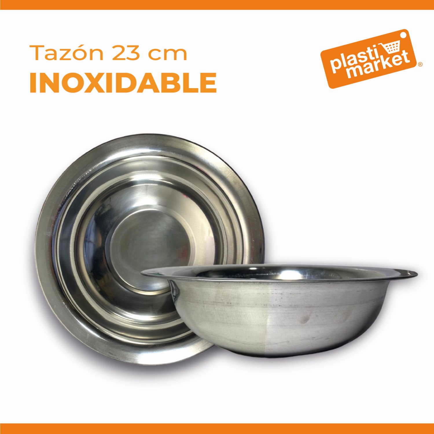 M5062 TAZON INOXIDABLE 23 CM.
