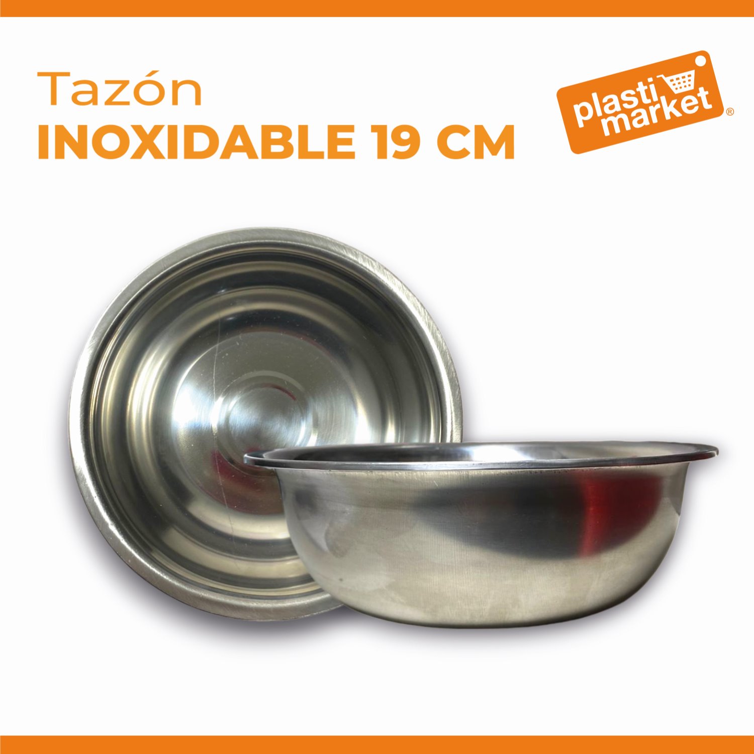 M5070 TAZON INOXIDABLE 19 CM.