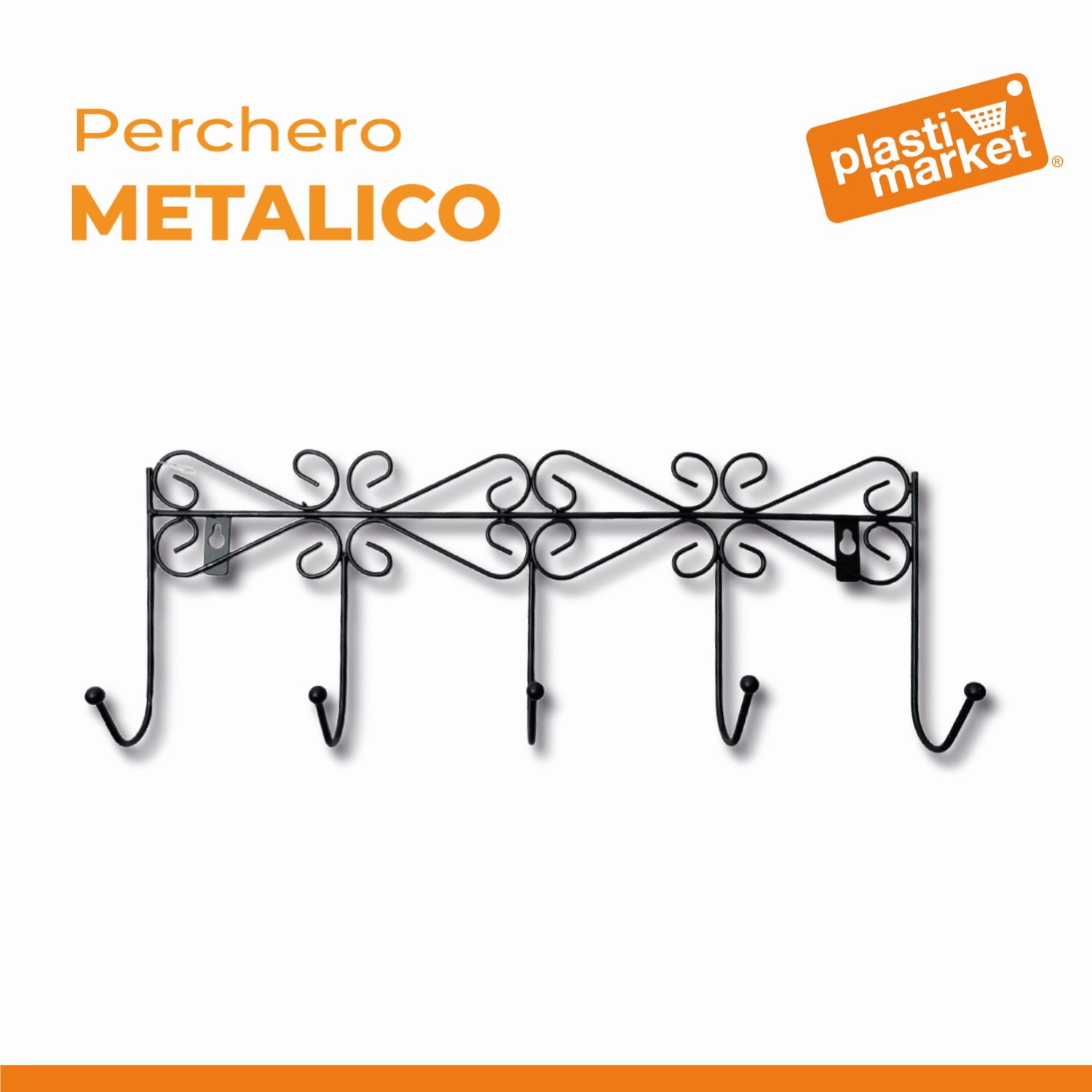M5076 PERCHERO METALICO