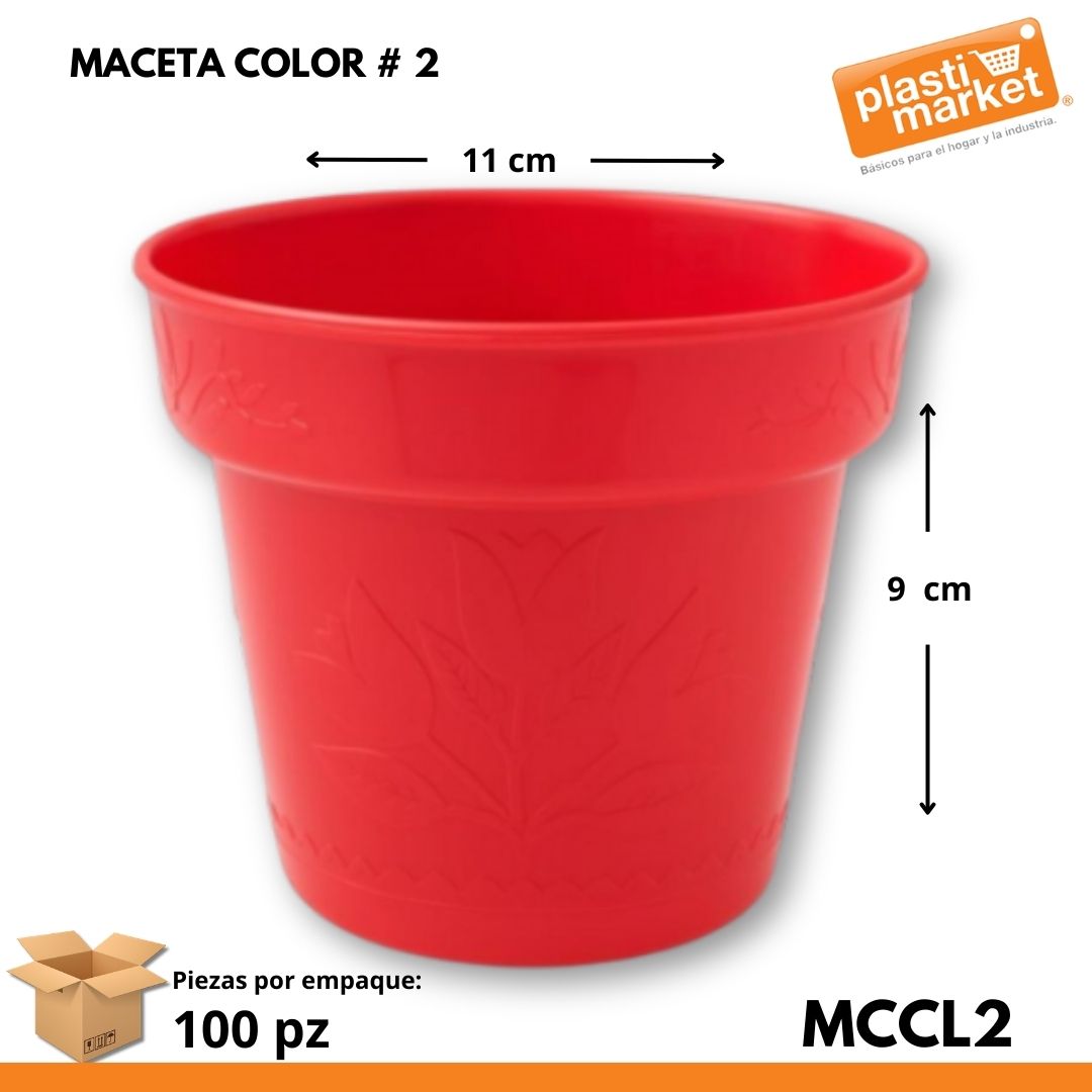 MACETA COLOR # 2