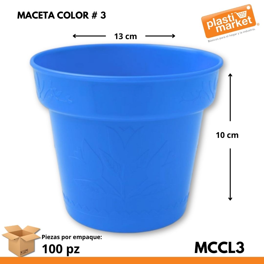 MACETA COLOR # 3