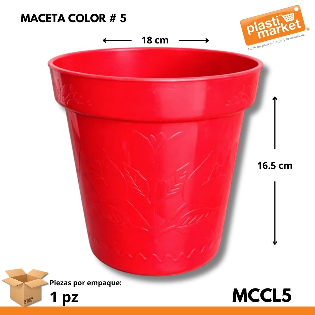 MACETA COLOR # 5