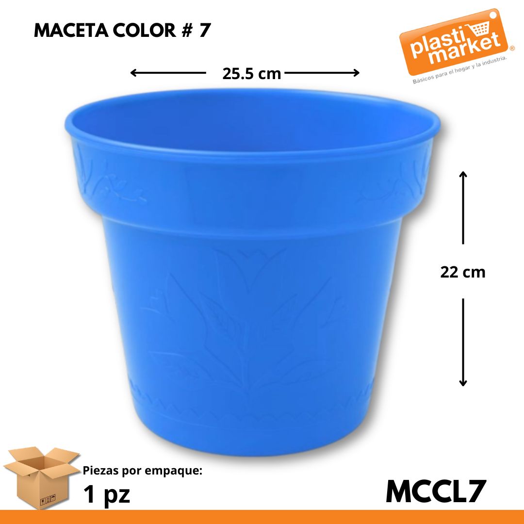 MACETA COLOR # 7