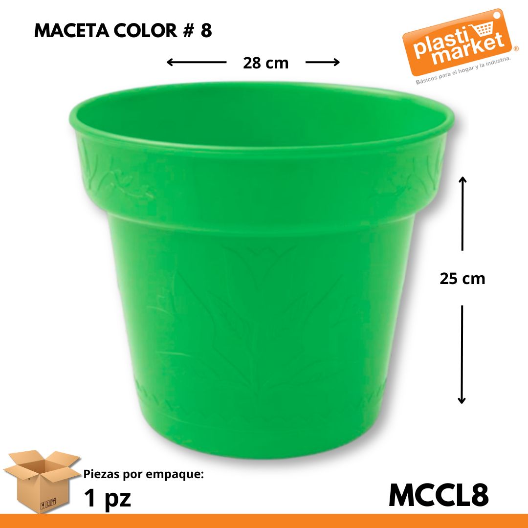 MACETA COLOR # 8