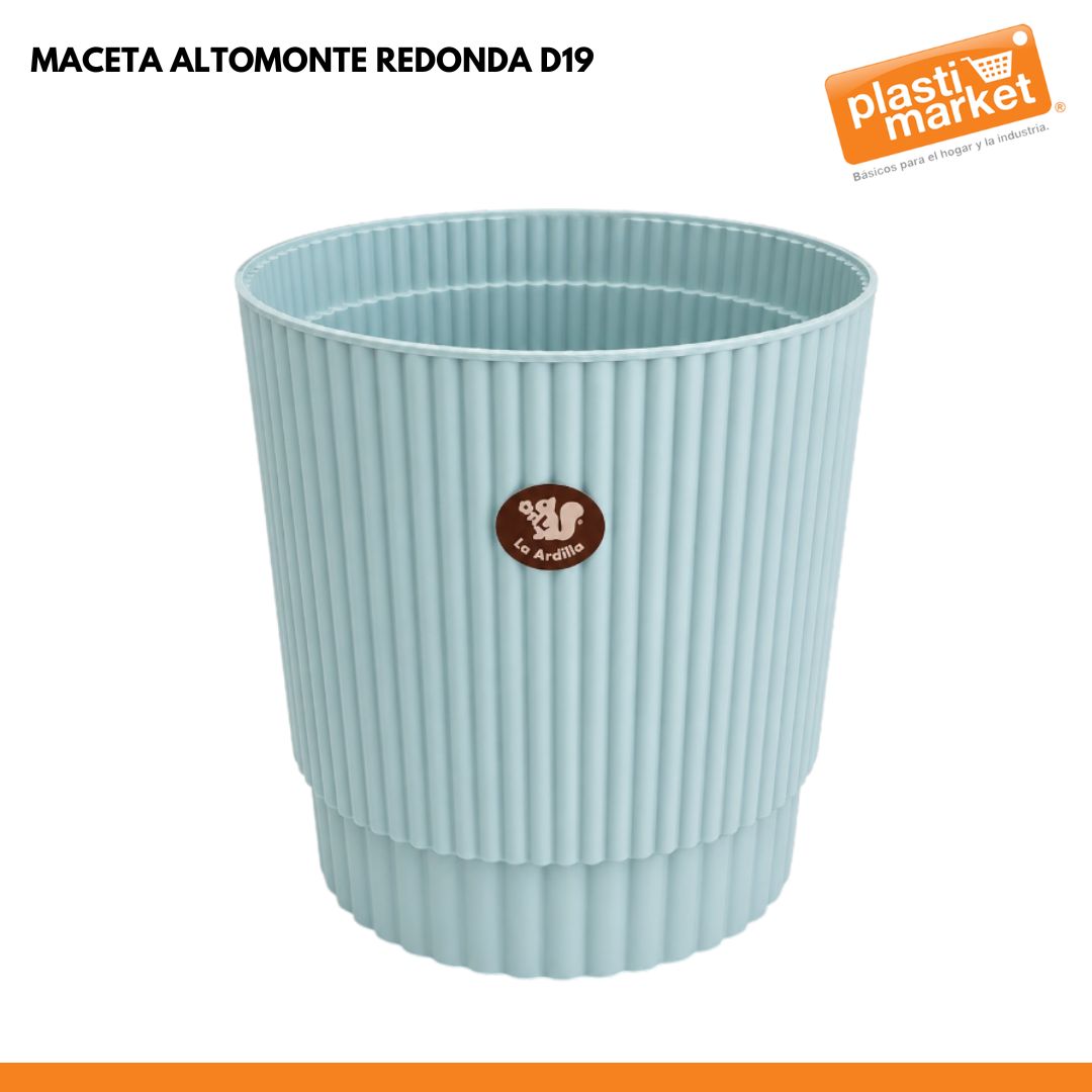 MACETA ALTOMONTE REDONDA D19