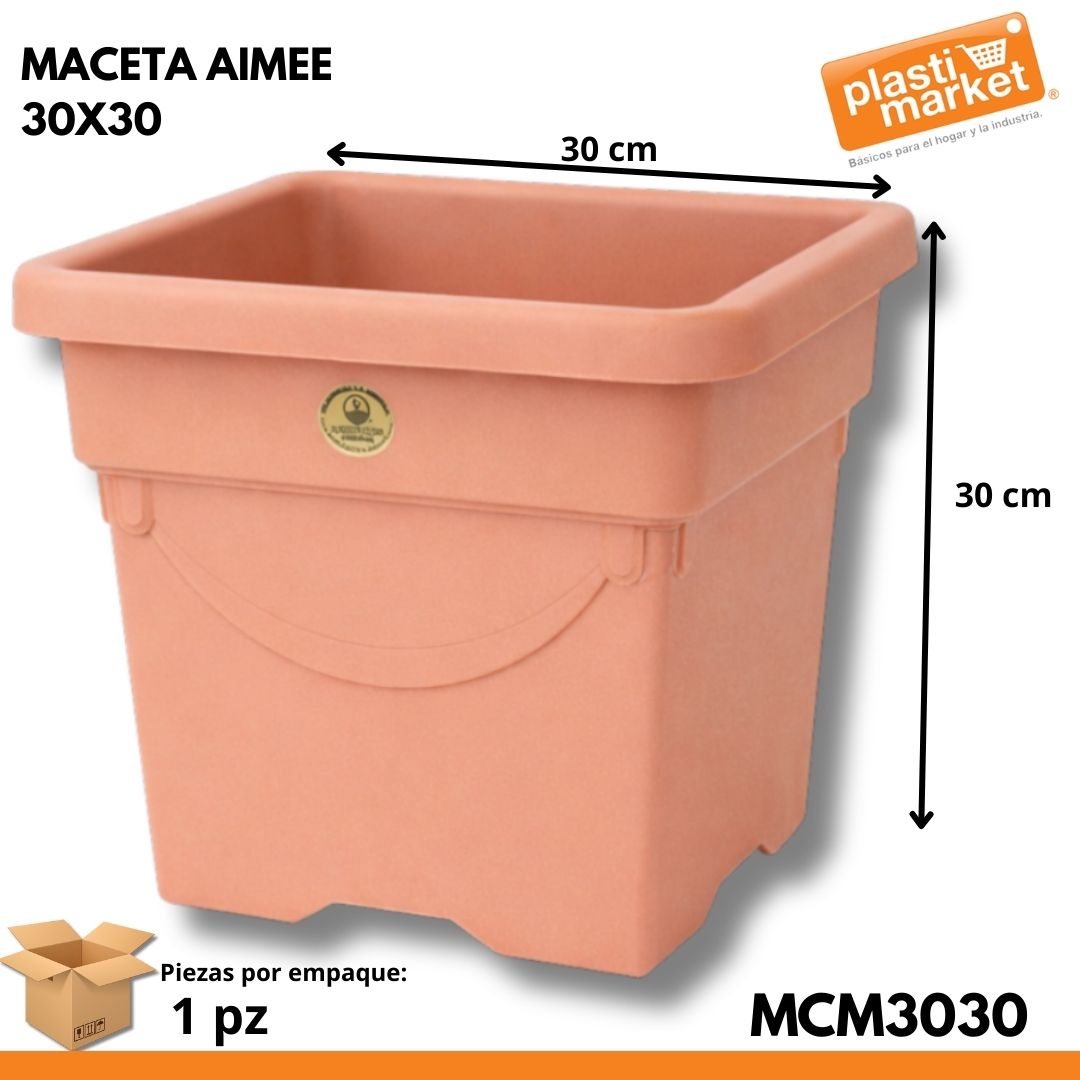 MACETA AIMEE 30X30