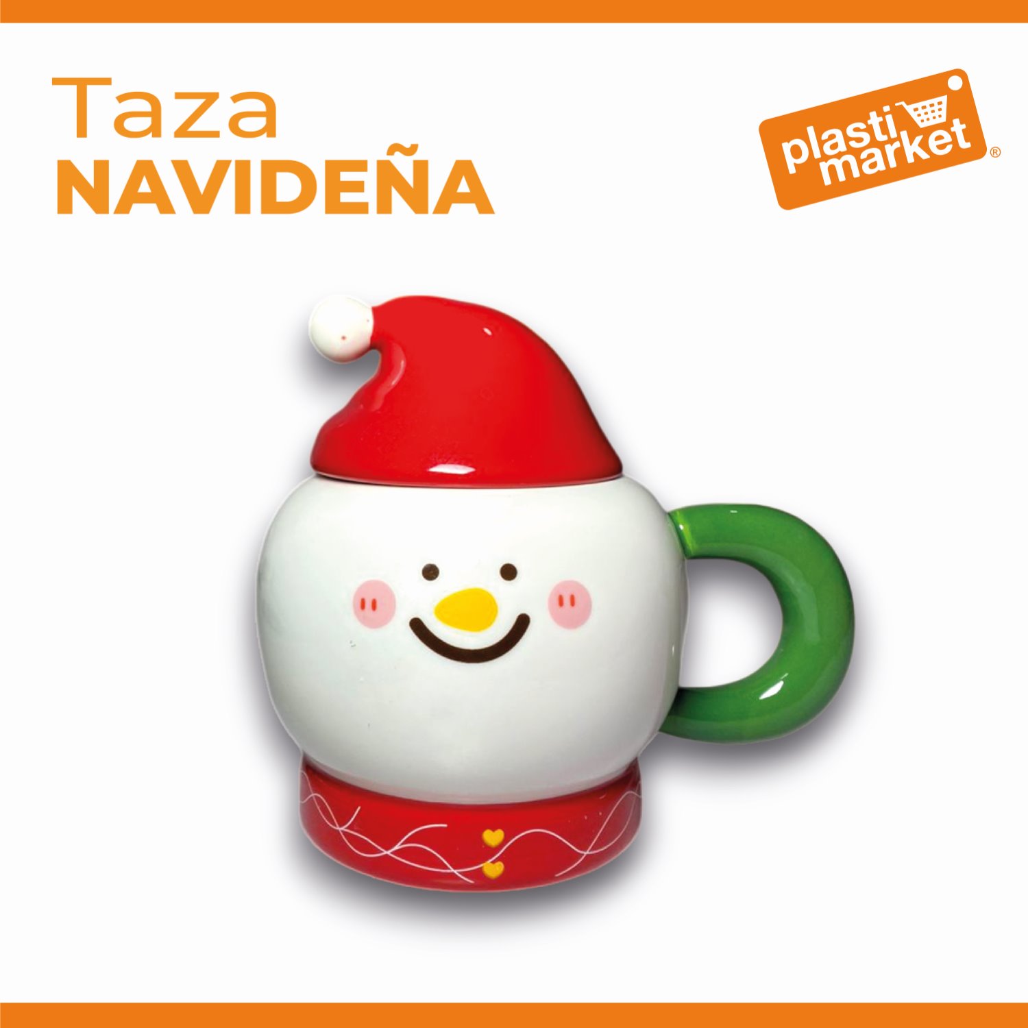 MH8212 TAZA NAVIDEÑA