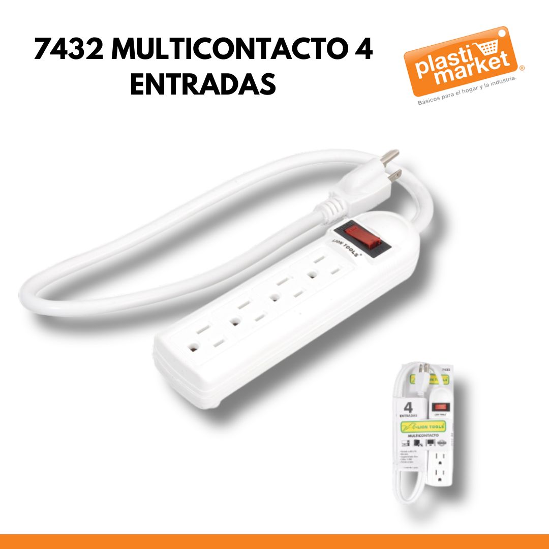 7432 MULTICONTACTO 4 ENTRADAS