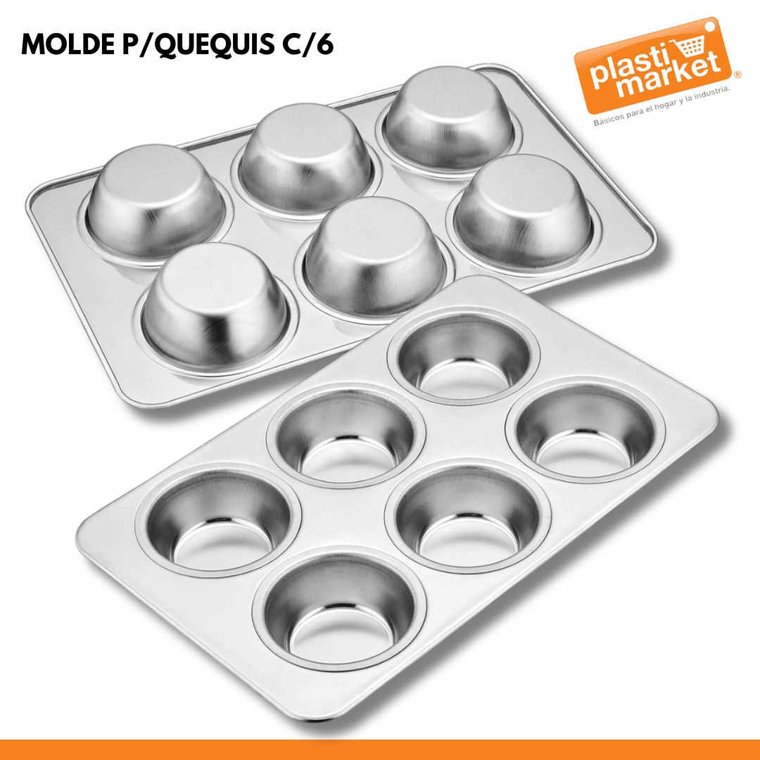 MOLDE P/QUEQUIS C/6