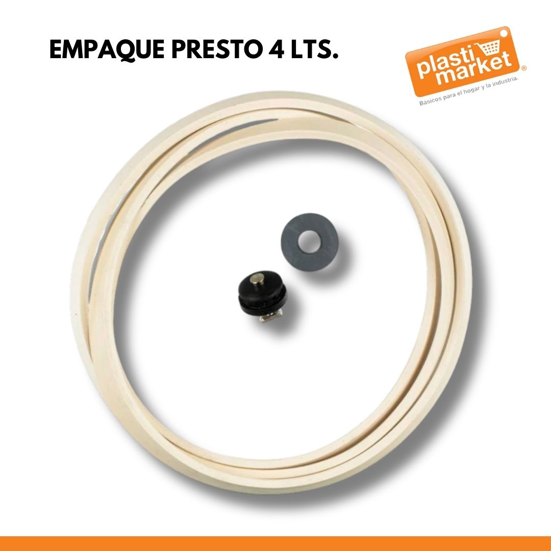 EMPAQUE PRESTO 4 LTS.