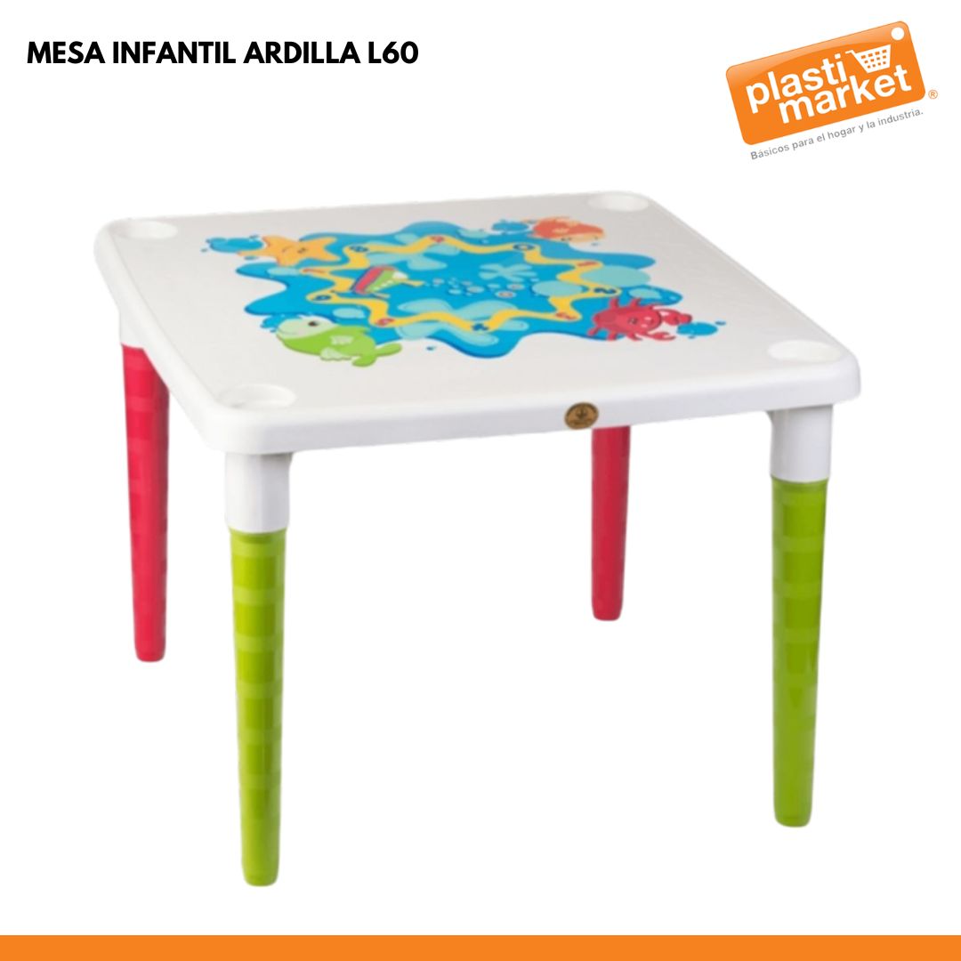 MESA INFANTIL ARDILLA L60
