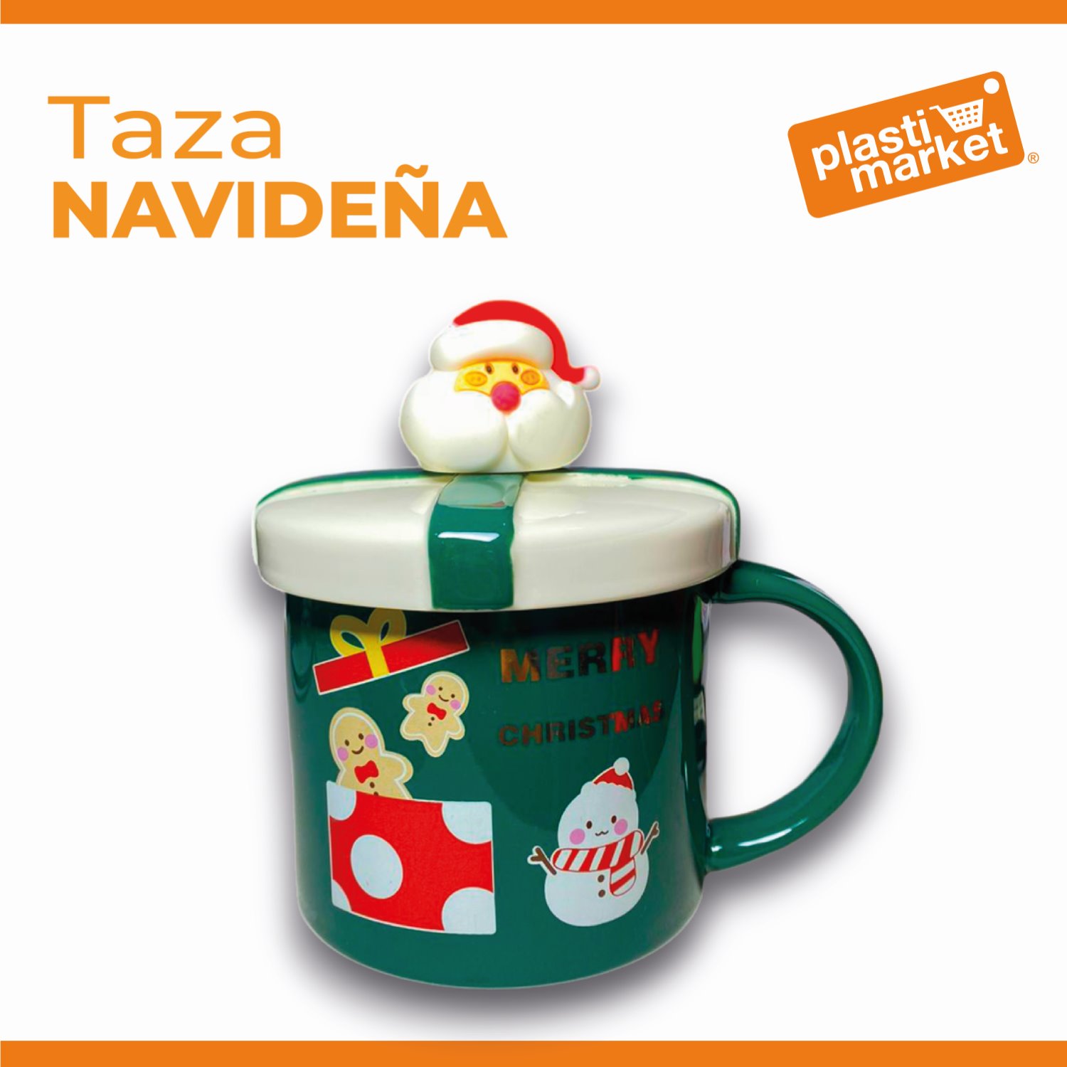 MTR244049 TAZA NAVIDEÑA