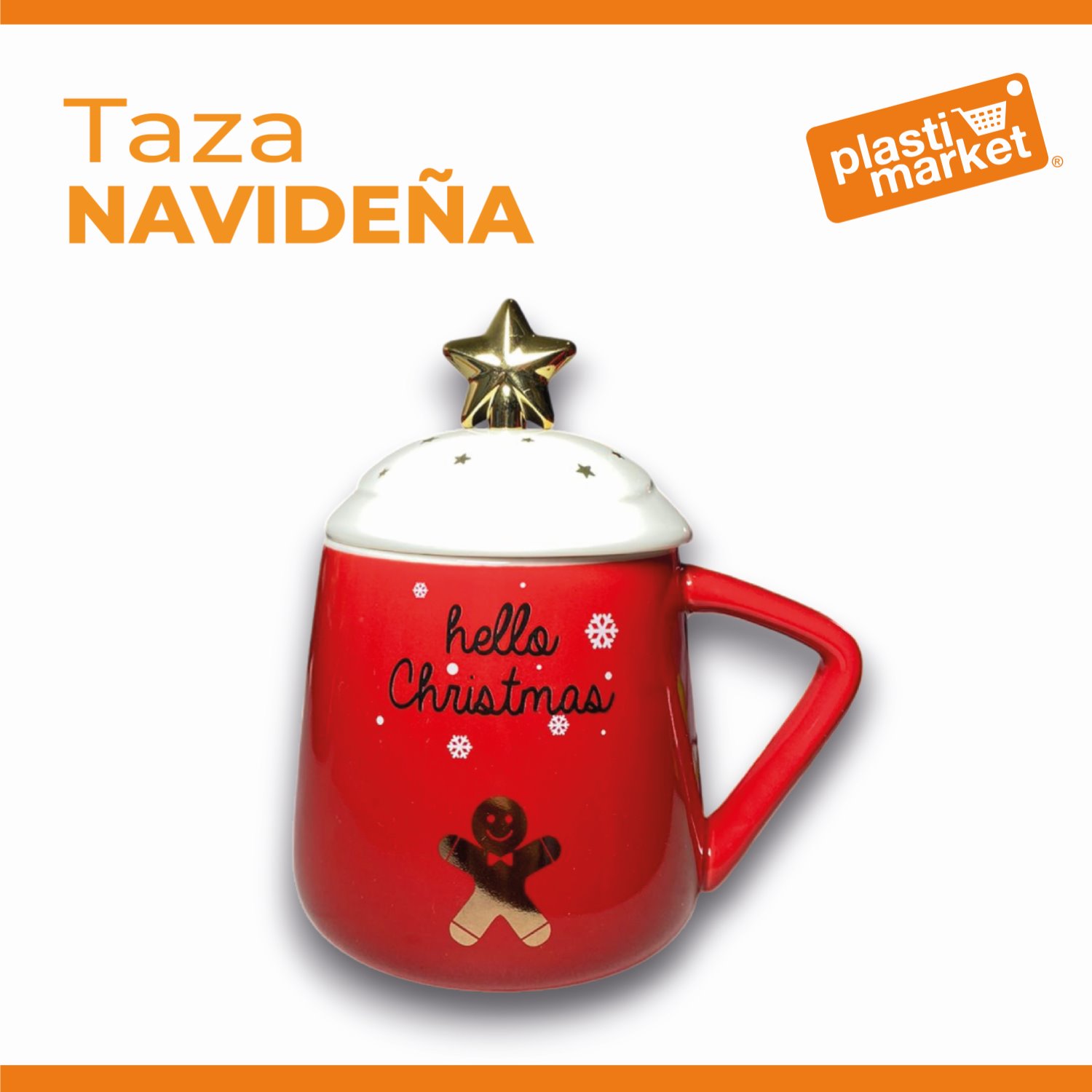 MTR244052 TAZA NAVIDEÑA
