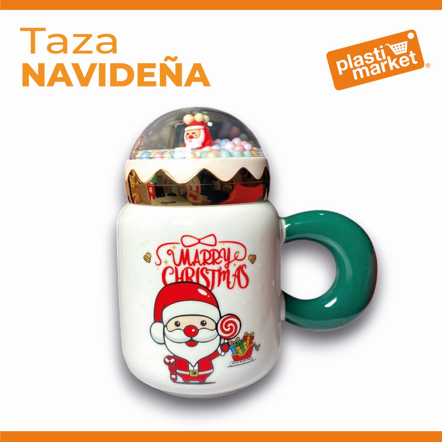 MTR244059 TAZA NAVIDEÑA