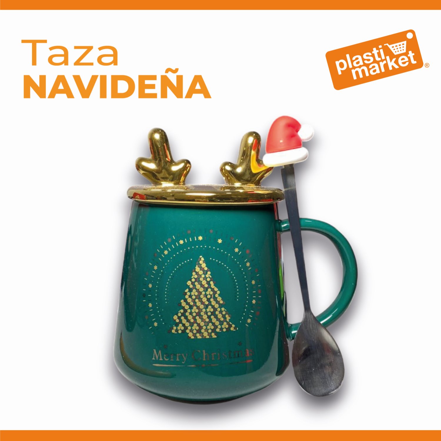MTR244062 TAZA NAVIDEÑA