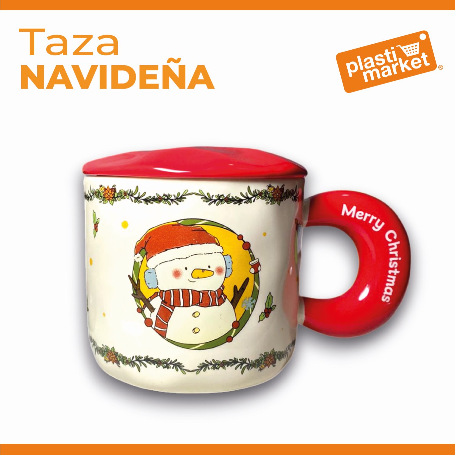 MTR244063 TAZA NAVIDEÑA