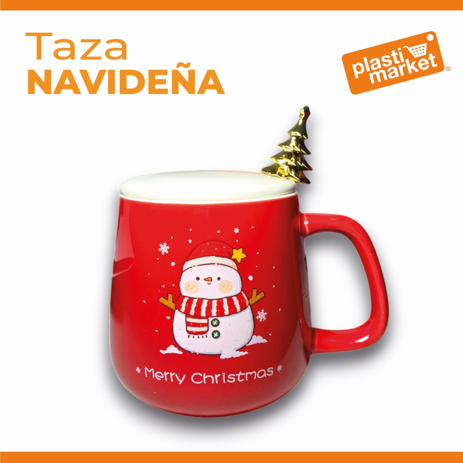 MTR244065 TAZA NAVIDEÑA