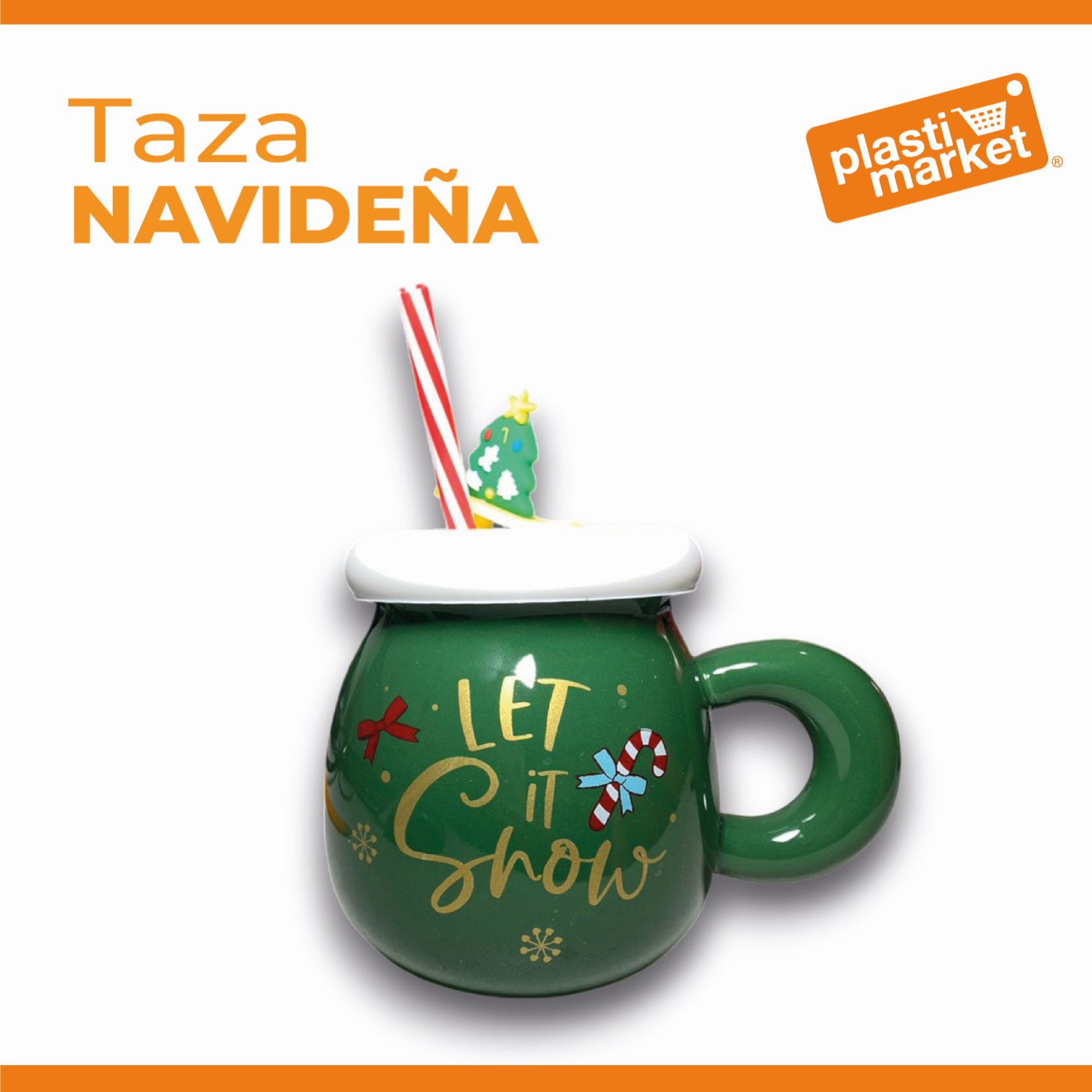 MTR244066 TAZA NAVIDEÑA