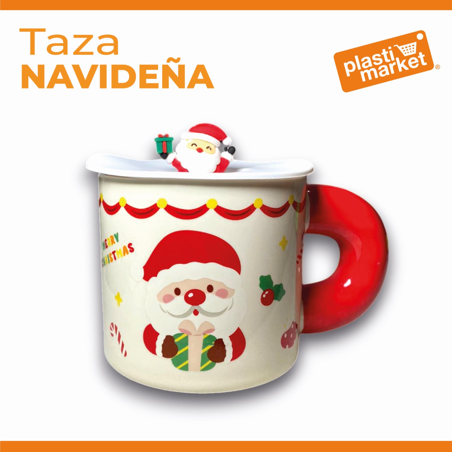 MTR244071 TAZA NAVIDEÑA