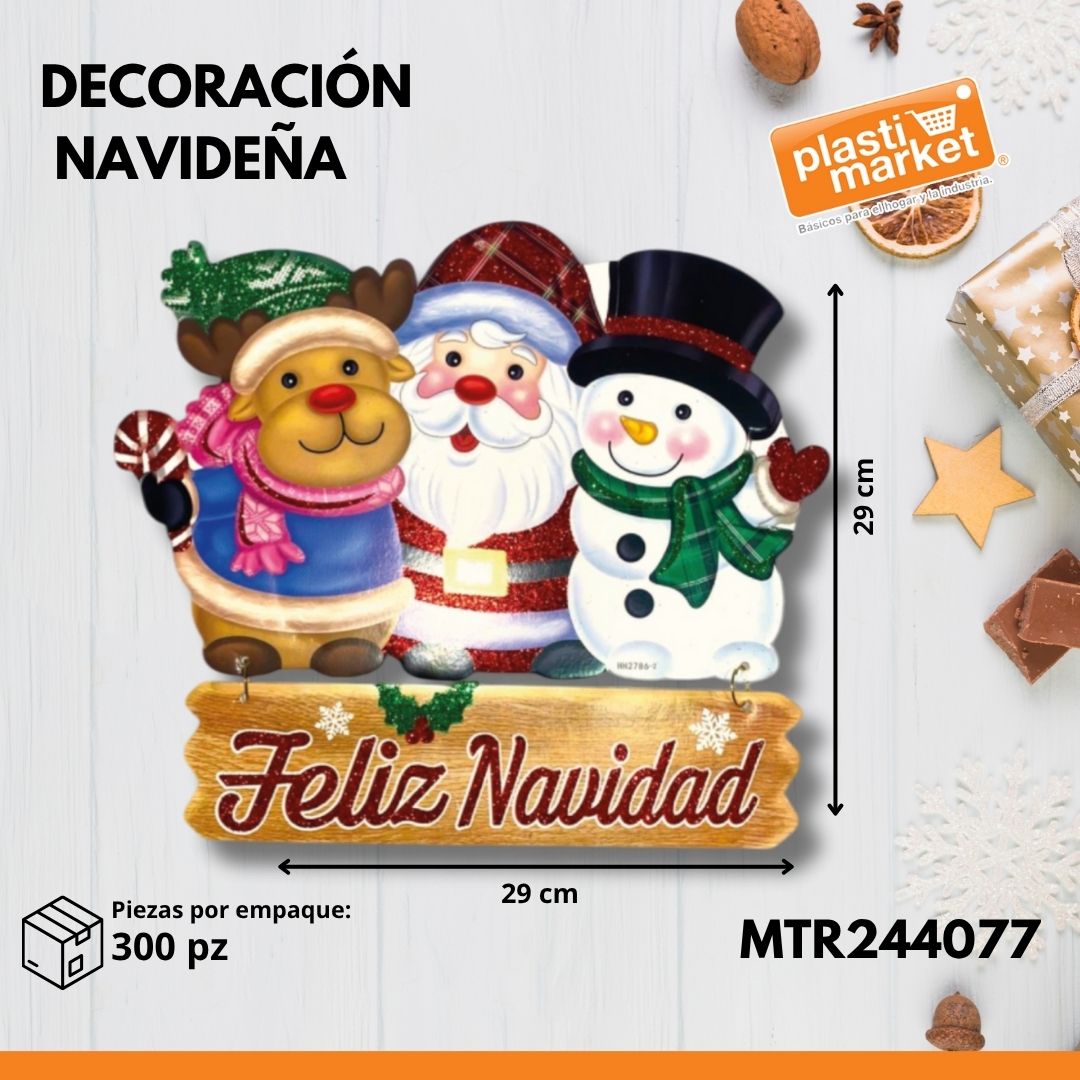 MTR244077 DECORACION NAVIDEÑA
