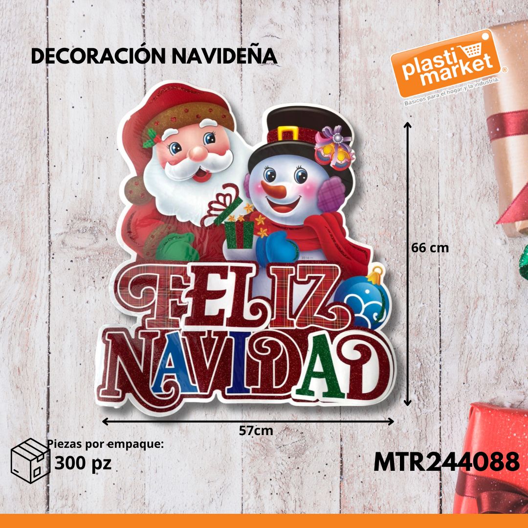 MTR244088 DECORACION NAVIDEÑA