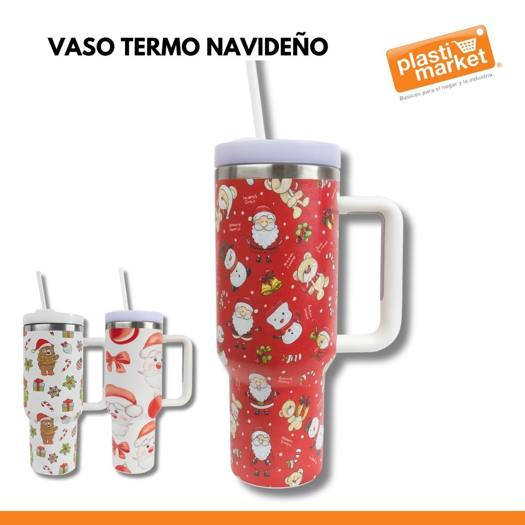 MTR244143 VASO TERMO NAVIDEÑO