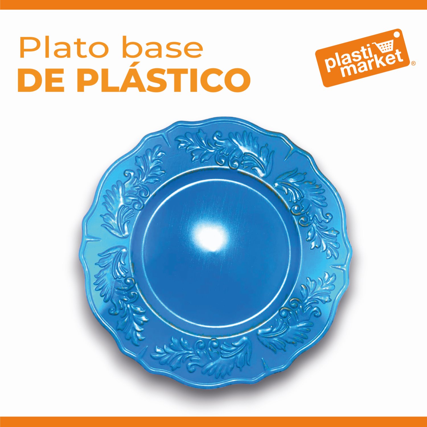 MTR244160 PLATO BASE DE PLASTICO