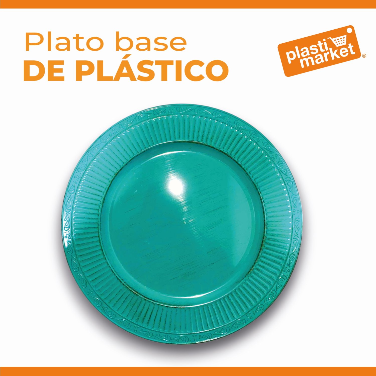 MTR244161 PLATO BASE DE PLASTICO