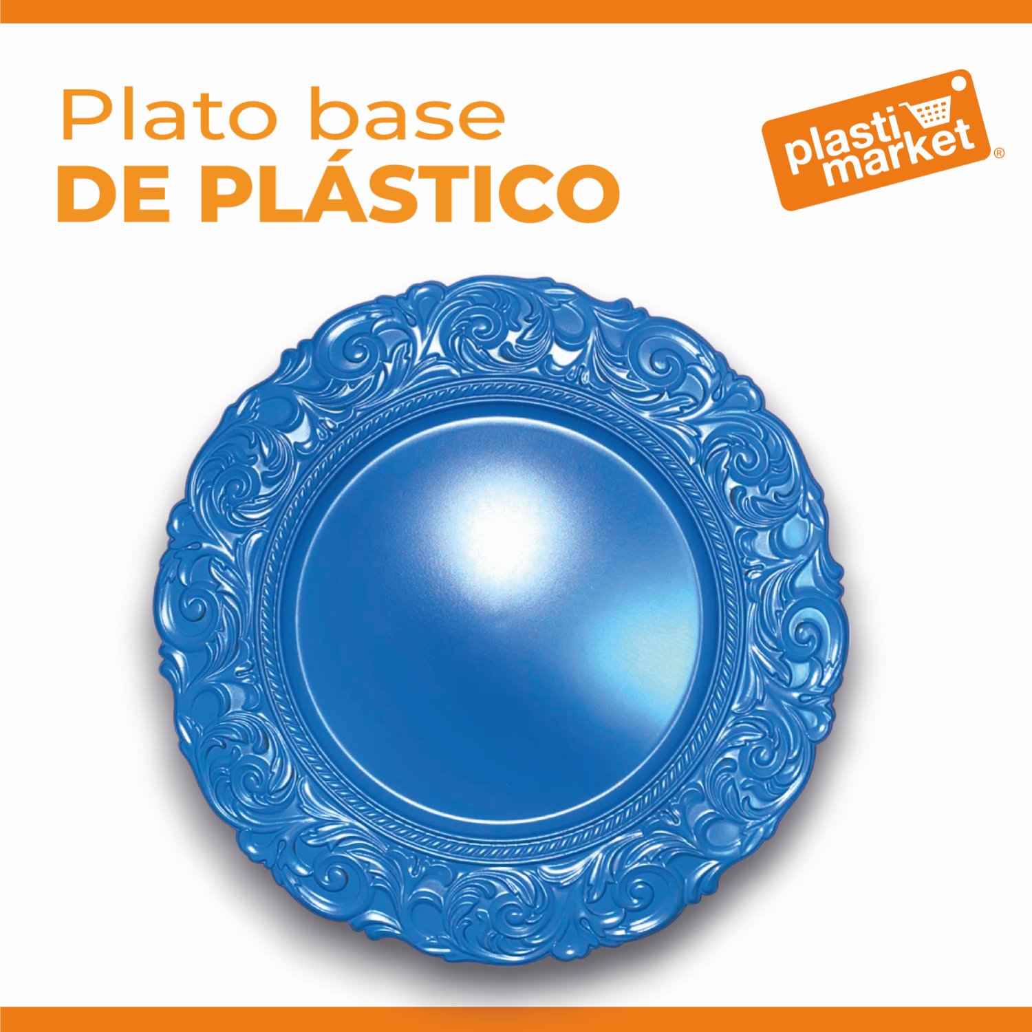 MTR244166 PLATO BASE DE PLASTICO