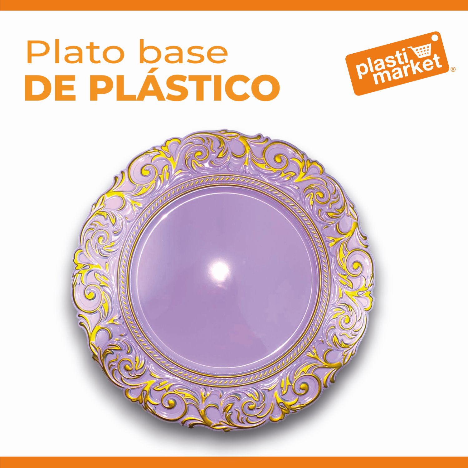 MTR244167 PLATO BASE DE PLASTICO