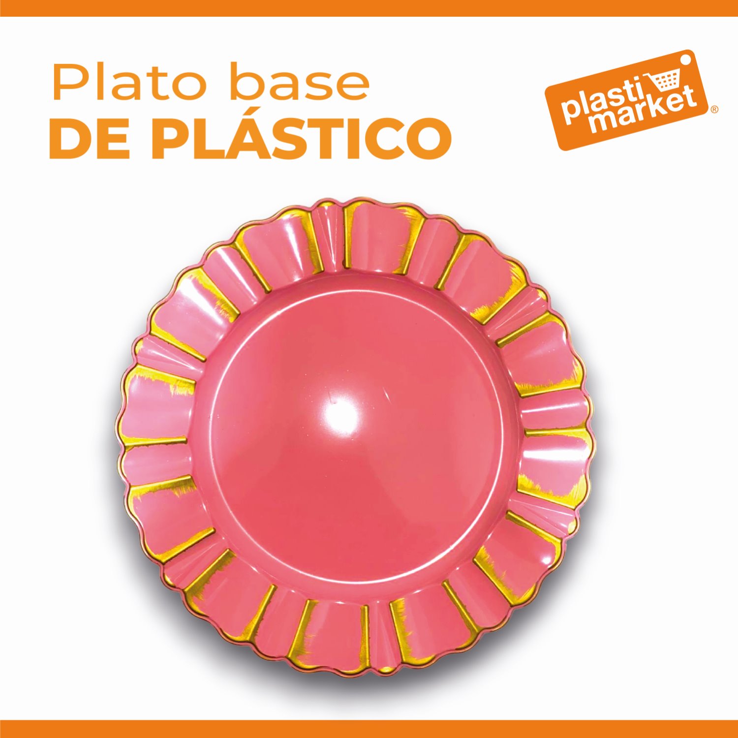 MTR244170 PLATO BASE DE PLASTICO