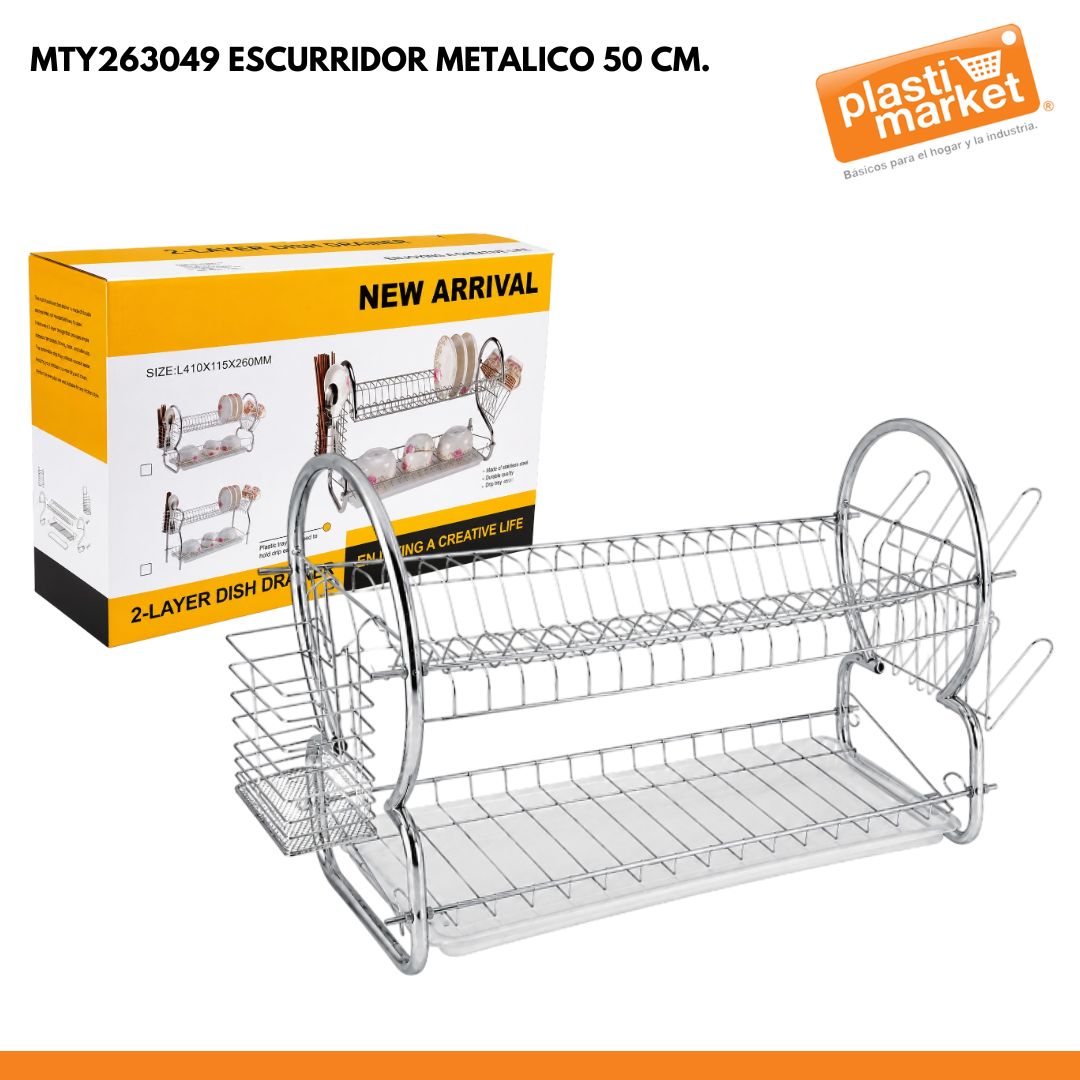 MTY263049 ESCURRIDOR METALICO 50 CM.